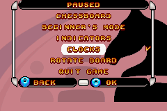 Virtual Kasparov screenshot 3 for GameBoy Advance